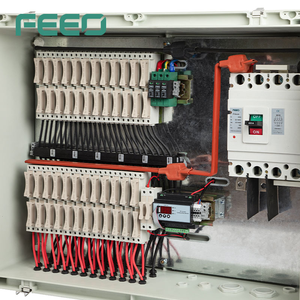 FSCB-PV6/2 1000VDC Solar Combiner Box 6 in 2 Out senar logam dengan MCB Fuse dan SPD 1000VDC produk terkait Solar - Product Image 3