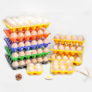 Shengyiyuan 30 delik ayrılmış alt ve üst ile renkli plastik yumurta tepsisi yumurta daha güzel ekran için - Product Image 5