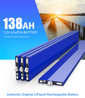 Cellule de batterie Lifepo4 Blade de qualité A 3,2 V 138 Ah pour véhicules électriques et systèmes de stockage d'énergie solaire résidentiels