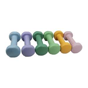 Commercio all'ingrosso della fabbrica logo personalizzato peso libero vinile o Neoprene rivestito manubrio con 1kg 2 <span class=keywords><strong>kg</strong></span> <span class=keywords><strong>3</strong></span> <span class=keywords><strong>kg</strong></span> - Product Image 3