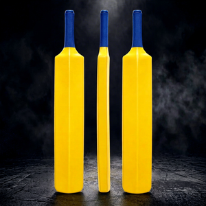 Batte de cricket en plastique légère de qualité supérieure pour enfants, garçons, filles, débutants, entraînement, pratique, jeu de cricket en intérieur et en extérieur - Product Image 1