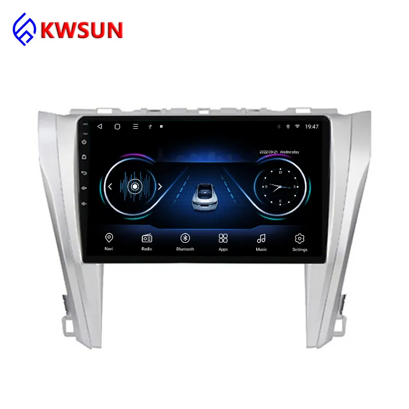 Untuk Toyota Camry 7 XV 50 55 2011 - 2014 Mobil Radio Multimedia Pemutar Video Navigasi Stereo GPS No 2din Dvd