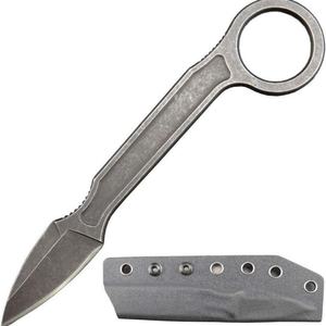 Couteau fixe en acier D2 pour camping en plein air, DIY, OEM, haute dureté, double action, EDC, tactique, chasse, aventures - Product Image 1