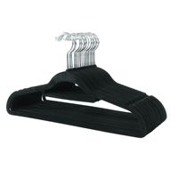 Cintres en velours antidérapants en gros – Cintres en plastique durables et flexibles, colorés, en vrac pour magasins de vêtements