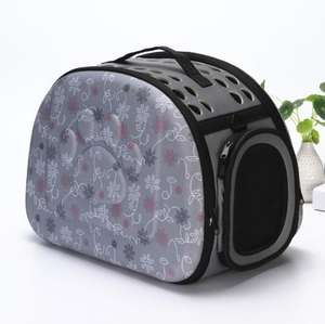 Bolsa de viaje plegable para mascotas, bolsa de gato EVA portátil de cara suave con ventanas de malla, diseño poroso, gran oferta - Product Image 3