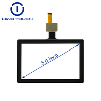 Módulo de Pantalla LCD para Adultos Mayores, 5 Pulgadas, Resolución 800*480, Panel Táctil Capacitivo para Hogar Inteligente
