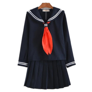 Himiko Toga Cosplay Trang Phục Toàn Bộ Trường Đồng Phục Anime Trang Phục Bao Gồm Áo Len Tóc Giả Dresses Top Váy - Product Image 3