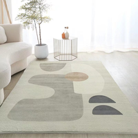 Tapis de luxe au design nordique à prix abordable, tapis moderne à motifs pour chambre, salon, salle de bain et voiture, pour la prière et les enfants