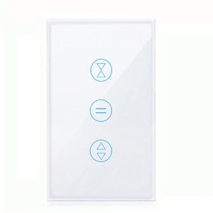 Graffiti Smart Curtain Switch 2.4GHz Wi-Fi Voice <b>Control</b> With Alexa Timing Function Surge Protection <b>Usb</b> Charging - Product Image 1