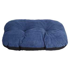 Vibrant Life Oreiller orthopédique rectangle moyen arrondi pour animaux de compagnie pour chats et chiens, bleu - Product Image 1