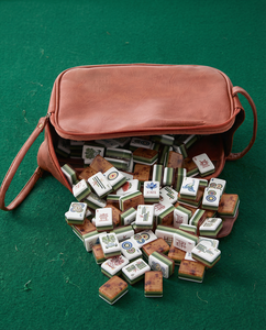 Tuiles de Mahjong Américaines en Acrylique <span class=keywords><strong>4</strong></span> Couches Effet Bois Gravées sur Mesure, Couleurs Tendance pour Promotion d'Entreprise et Divertissement Festif - Product Image 2