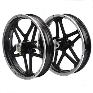 Ruedas de aleación de aluminio de 2.50-10 con clasificación de estrellas para motocicletas todoterreno mini, nuevos motores delanteros y traseros para motos de cross de 2 tiempos - Product Image 6