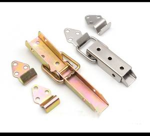 Galvanized Steel Push Button <strong>Latch</strong> Zinc Hardware <strong>Electrical</strong> <strong>Panel</strong> and Gate Lock for Cat <strong>Door</strong> Iron Hinge Packed in Box - Product Image 3