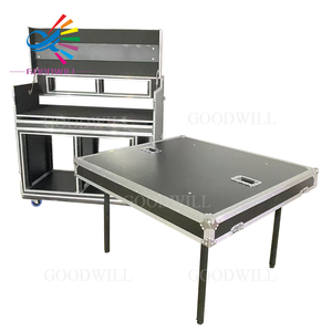 Quảng Châu thiện Chí chuyên nghiệp tùy chỉnh DJ Máy Trạm trường hợp chuyến bay cho tc2go phát thanh truyền hình với bìa bảng - Product Image 5