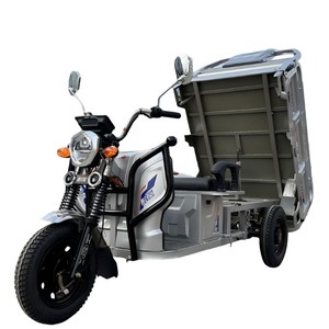 รถสามล้อไฟฟ้าบรรทุกสินค้าสีขาว ขนาด 1.3 เมตร ผลิตในจีน รุ่น <span class=keywords><strong>JL</strong></span> 48V 650W แบบเปิด รับน้ำหนักได้ 400 กิโลกรัม โครงเหล็ก เหมาะสำหรับครอบครัว - Product Image 2