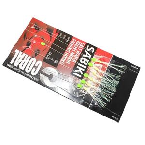 KEWOTE 신상품 일본 사비키 리그 빛나는 구슬 물고기 피부 사비키 6 후크 저렴한 가격의 사비키 리그 - Product Image 2