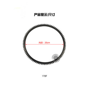 เครื่องพรวนดินขนาดเล็กพร้อมเครื่องยนต์ดีเซลระบายความร้อนด้วยอากาศ 170F173F178F186F188F190F192F สตาร์ทไฟฟ้า วงแหวนเฟืองล้อช่วยแรง - Product Image 4