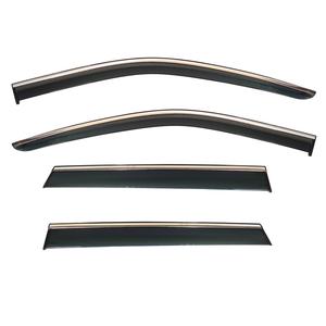 Déflecteurs de fenêtre compatibles avec Jeep Grand Cherokee 2011-2021, visières de fenêtre extérieures, montage extérieur, 4 pièces, protection contre la pluie - Product Image 2