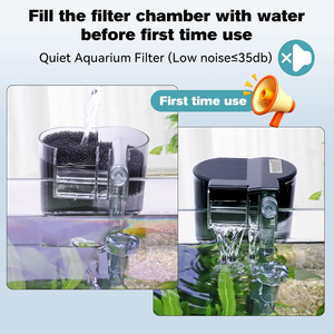 Ultrastille 3-in-1 hangende watervalfilter met verstelbare stroom voor <span class=keywords><strong>aquarium</strong></span>, 4W 2.5W AC/DC pomp - Product Image 5