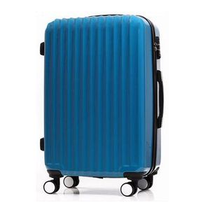 Mala de mão unissex para bagagem, mala de viagem com superfície brilhante em ABS e carrinho de mão fashion - Product Image 1