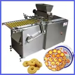 Nouvelle Machine Automatique Certifiée pour la Fabrication de Biscuits et de Cookies, avec Dosage Automatique de Farine et d'Eau, 220V/380V - Product Image 3