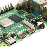 Raspberry Pi 4 Modelo 4B BCM2711 Quad-core Cortex-A72 1.5GHz 4GB RAM con Soporte WIFI de Doble Banda y POE