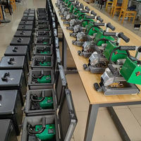 (Wedge-F1) Machine de soudage automatique à géomembrane grimpante pour panneau étanche HDPE Membrane Couche 220V 1800W
