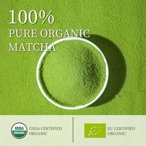 Chá Verde com Sabor de Manga Nova Colheita, Matcha em Pó Cerimonial Puro Feito à Mão, Embalado em Tambor, Folha Usada - Product Image 5
