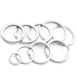 Großhandel Anpassung Schlüssel halter Geteilte Ringe Schlüssel bund Zubehör benutzer definierte Metall Flacher Schlüssel ring Metall Auto Schlüssel ring Für Schlüssel bund