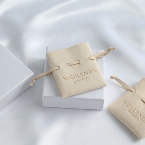 8x10cm Fabricant Personnalisé Petite Boutique Luxe Cadeau de Mariage Bijoux Emballage Sac Chaîne <span class=keywords><strong>Pochette</strong></span> - Product Image 4