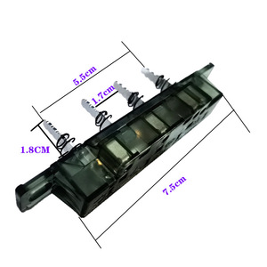 Interrupteur à quatre boutons, 4 touches, 3 positions, contrôle de la vitesse du ventilateur, distance entre les trous de 8.8cm, longueur de 10.2cm, pour pièces de ventilateur électrique - Product Image 2