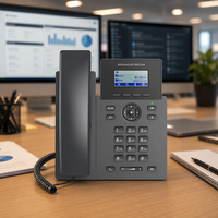 Téléphone IP professionnel SIP GrandStream GRP2601W, Voix HD, Conférence Opus 5 voies, EHS, VoIP, Wi-Fi, Linux, Bureau, Centre d'appels
