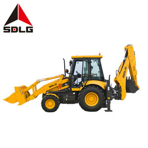 SDLG B877F Front <b>Loader</b> <b>with</b> Backhoe Engineering and Construction Machinery Mini Excavator Towable <b>Tractor</b> Backhoe <b>Loader</b> - Product Image 3