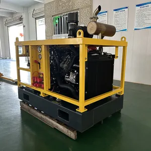 Manufacturer High Capacity Skid Mounted 80HP Hydraulic Power Unit Pack Station
