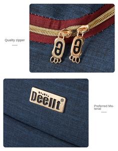 Deellt feutre sac de rangement pour couches néoprène maman sac fourre-tout multi fonctionnel sac pour <span class=keywords><strong>bebe</strong></span> maman sac pour hôpital - Product Image 5