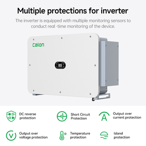Convertisseur solaire triphasé connecté au réseau 100Kw/110Kw/125Kw/150Kw avec plusieurs MPPT - Product Image 2