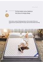 Matelas en latex de caoutchouc naturel thaïlandais personnalisable meubles de maison Tatami doux literie unique et confortable