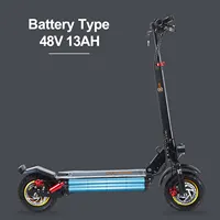 ЕС в наличии 10 дюймов с толстыми покрышками 1000 Вт складной электрический скутер bezior S1 водонепроницаемый 48V 13Ah открытый внедорожный самокат электрический скейтборд
