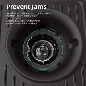 Junta de sellado de goma para rebabas superiores, 10 Uds., compatible con máquinas de café <span class=keywords><strong>Breville</strong></span> <span class=keywords><strong>Barista</strong></span> Express / Pro / Touch / Smart Grinder Pro - Product Image 5