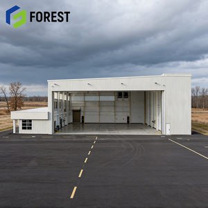 Hangar para Aviones de Diseño Moderno y Confiable, Estructura de Acero, Diseño de Marco de Portal para Aviones Comerciales, Directo de Fábrica - Product Image 1