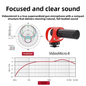 Micrófono Inalámbrico Cardioide <span class=keywords><strong>Videomicro</strong></span> II para Cámara, Teléfono Móvil y Computadora - Product Image 5