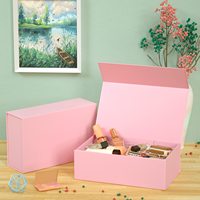 Boîte cadeau magnétique pliable, boîte d'emballage rigide personnalisée avec logo, boîte en carton pliable de luxe