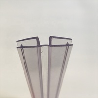Charnière vivante en plastique transparent de coextrusion pour panneau de 5mm transparent