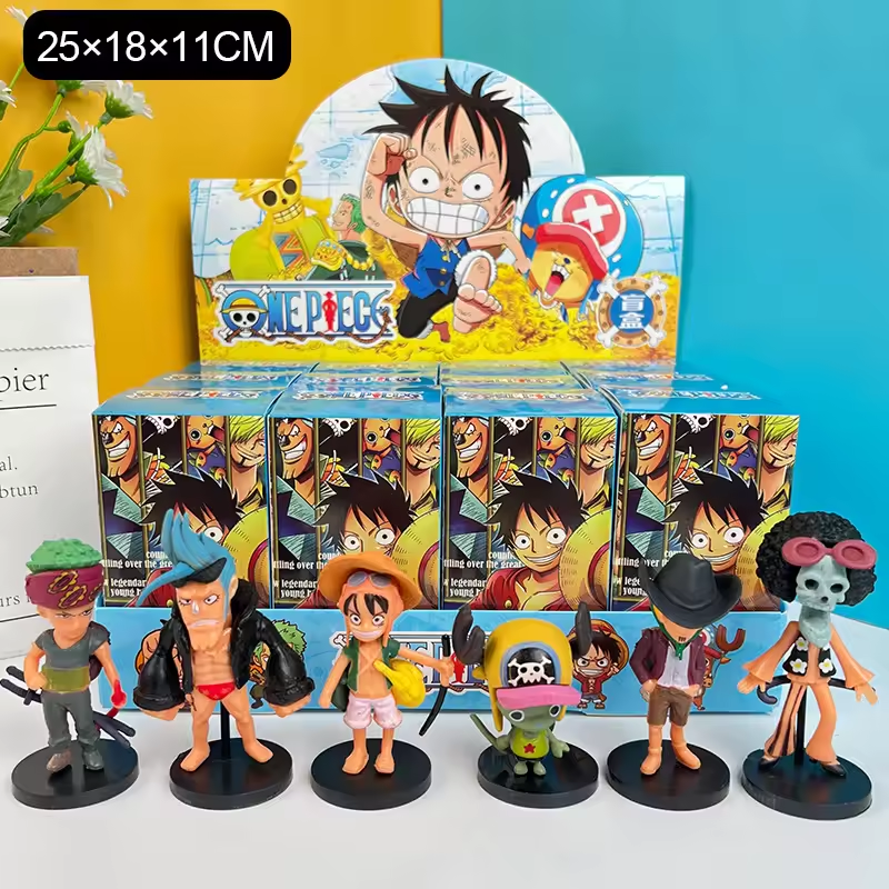 Coffret de figurines One Piece à collectionner (12 boîtes)