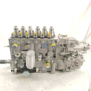Pompe d'injection de carburant pour Komatsu 6D125E-2, 106671-9995, 6152-72-1282, pièces de rechange pour moteur diesel d'excavatrice - Product Image 1