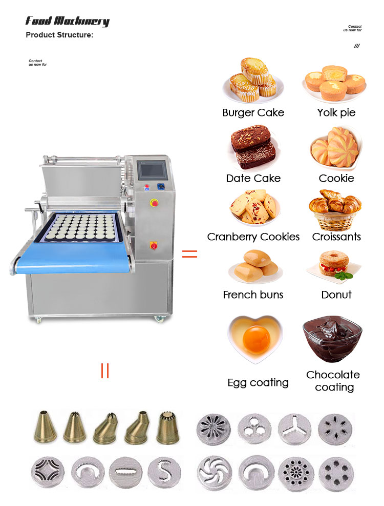 Máy Làm Bánh Quy Bánh Quy Macaron Cắt Dây Nhỏ Tự Động Giá Máy Làm Bánh Quy