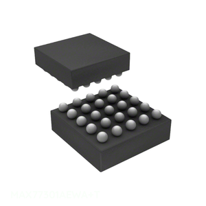 เครื่องชาร์จแบตเตอรี่ MAX77301AEWA+T 25 WFBGA, WLBGA ชิ้นส่วนอิเล็กทรอนิกส์ ได้รับการรับรองมาตรฐาน JEITA, เครื่องชาร์จ LI+ ของแท้ - Product Image 1