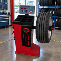 Équilibreuse de roues automatique haute précision à mesure rapide, capacité maximale 65 kg, pour jantes de 10 à 24 pouces, 220V/380V, pour atelier de réparation de pneus de voiture