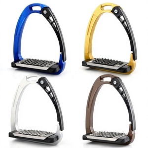 Nouveaux étriers de sécurité universels antidérapants, design flexible, protection ergonomique de la cheville, équipement d'équitation - Product Image 1