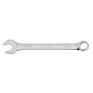 ประแจรวมสองด้าน เฟอร์วี เกรดอุตสาหกรรม ขนาด 11/16 นิ้ว ผลิตจากเหล็กโครเมียมวาเนเดียม ชุบโครเมียม ขัดเงาแบบกระจก - Product Image 2